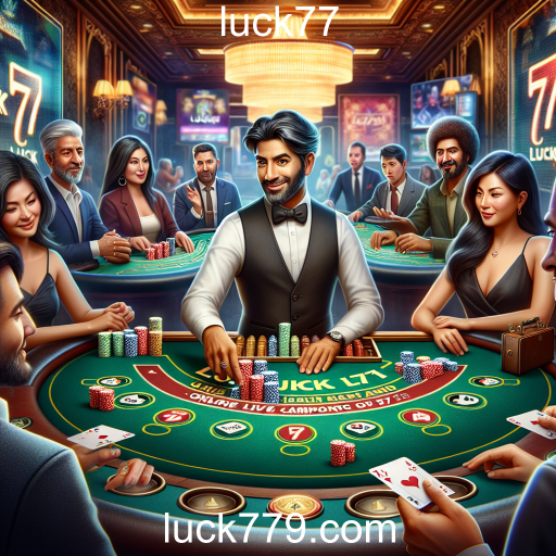 A Experiência Autêntica do Cassino Ao Vivo no Luck77